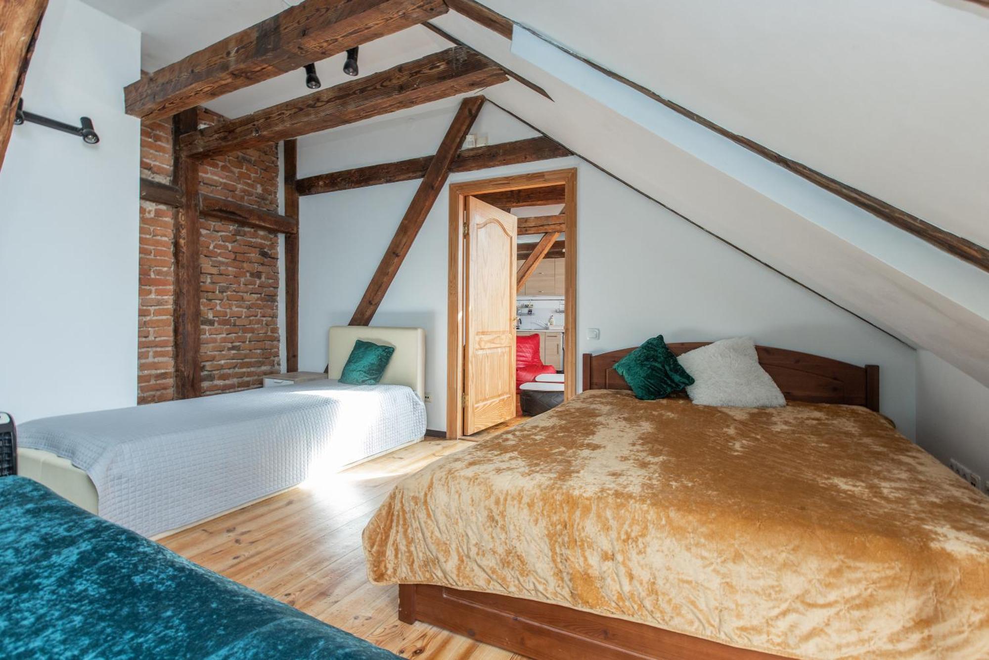 Mansard In Old Town Apartment Riga Bagian luar foto