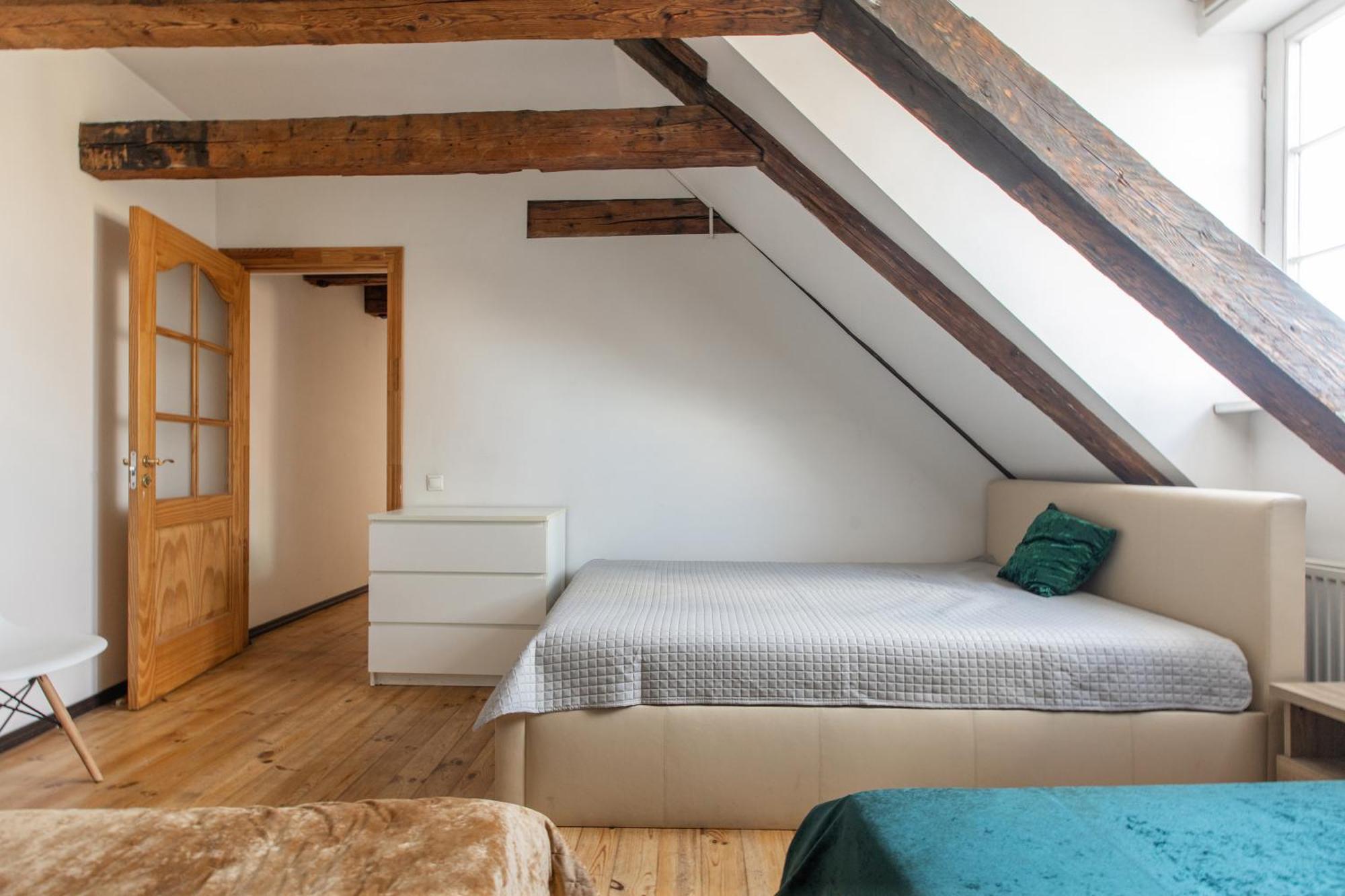 Mansard In Old Town Apartment Riga Bagian luar foto