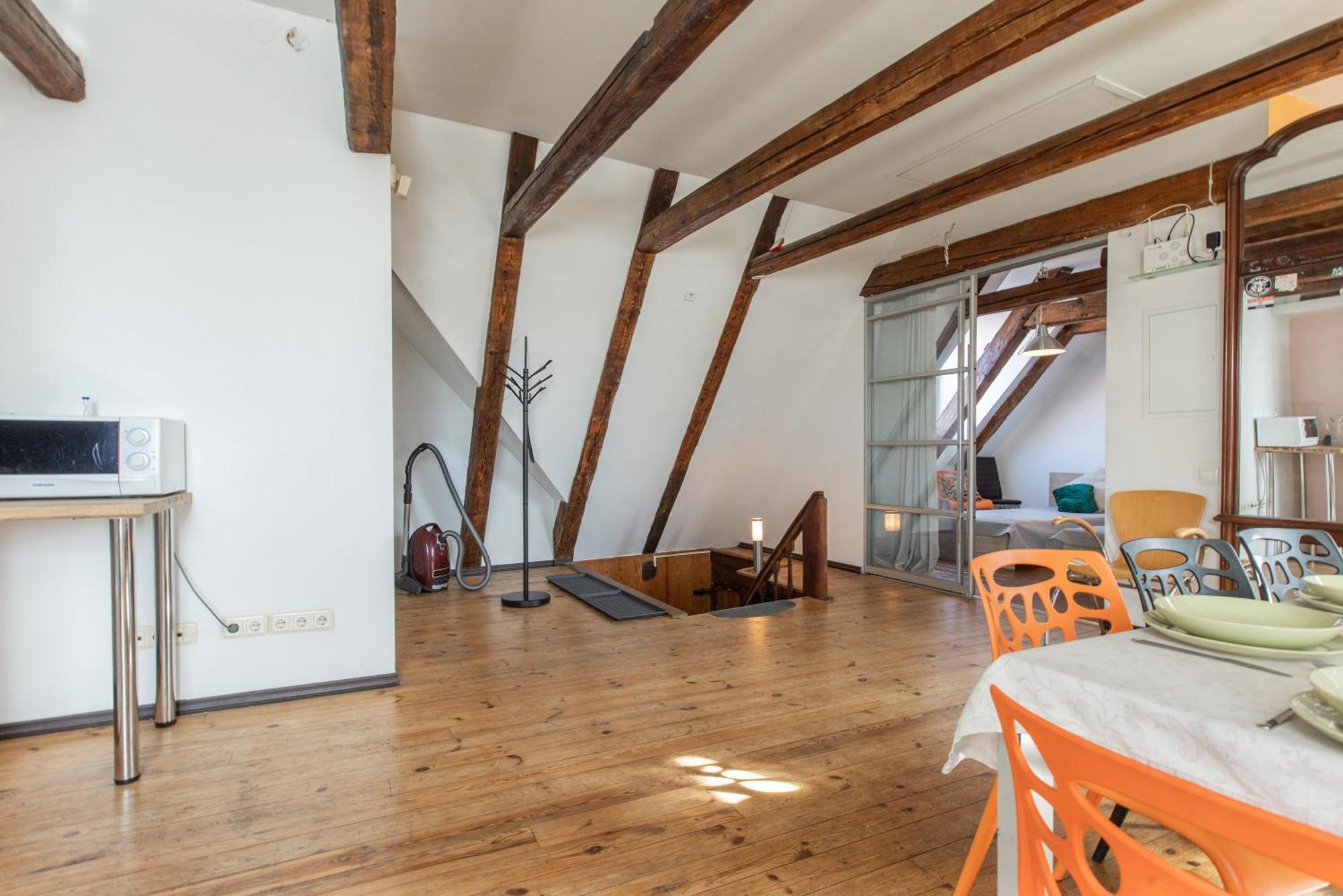Mansard In Old Town Apartment Riga Bagian luar foto