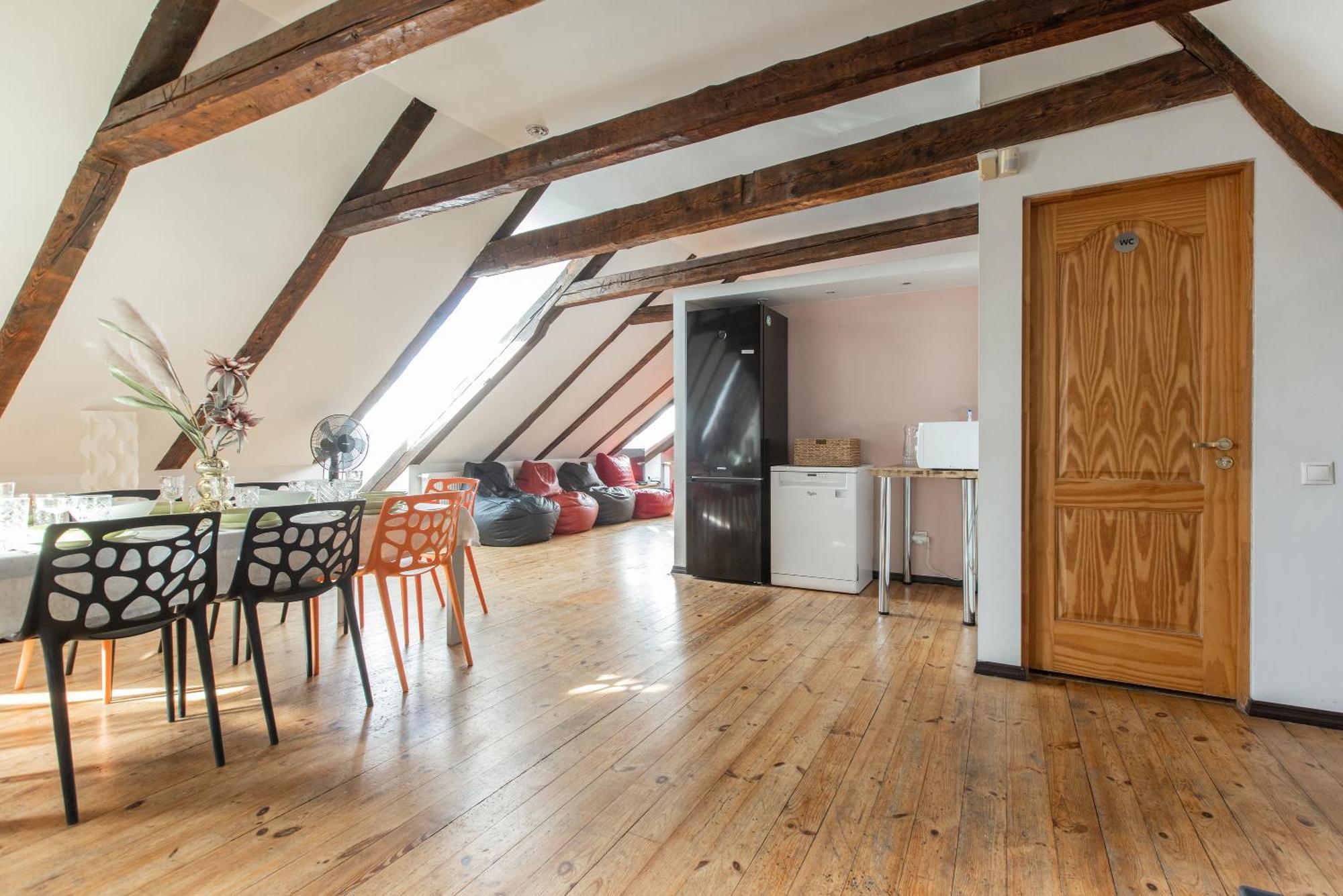Mansard In Old Town Apartment Riga Bagian luar foto